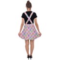 Egg Easter Eggs Pastel Digital Art Velvet Suspender Skater Skirt View2