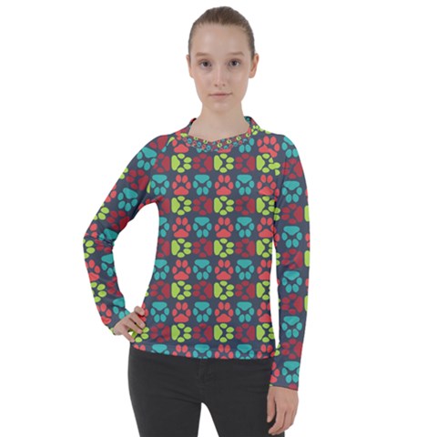 Pattern 217 Women s Pique Long Sleeve Tee by GardenOfOphir