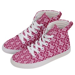 Pattern 248 Women s Hi-top Skate Sneakers by GardenOfOphir