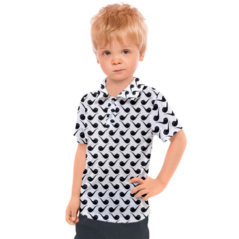 Pattern 260 Kids  Polo Tee by GardenOfOphir