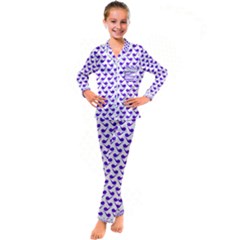 Pattern 264 Kid s Satin Long Sleeve Pajamas Set by GardenOfOphir