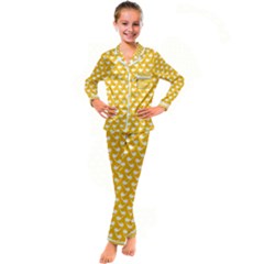 Pattern 276 Kid s Satin Long Sleeve Pajamas Set by GardenOfOphir