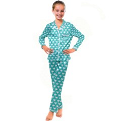 Pattern 280 Kid s Satin Long Sleeve Pajamas Set by GardenOfOphir