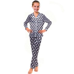 Pattern 282 Kid s Satin Long Sleeve Pajamas Set by GardenOfOphir