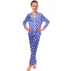 Pattern 286 Kid s Satin Long Sleeve Pajamas Set by GardenOfOphir