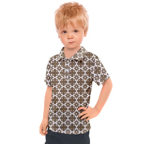 Pattern 306 Kids  Polo Tee by GardenOfOphir