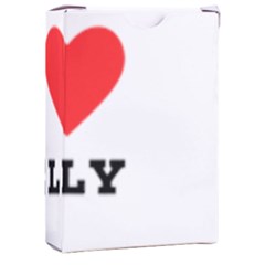 I Love Kelly  Playing Cards Single Design (rectangle) With Custom Box by ilovewhateva