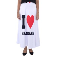 I Love Hannah Flared Maxi Skirt by ilovewhateva