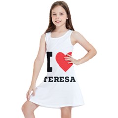 I Love Teresa Kids  Lightweight Sleeveless Dress by ilovewhateva