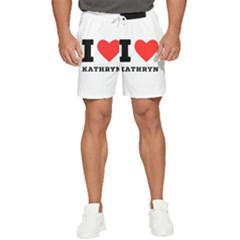 I Love Kathryn Men s Runner Shorts by ilovewhateva