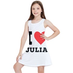 I Love Julia  Kids  Lightweight Sleeveless Dress by ilovewhateva