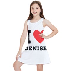 I Love Denise Kids  Lightweight Sleeveless Dress by ilovewhateva