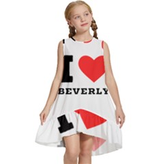 I Love Beverly Kids  Frill Swing Dress by ilovewhateva