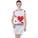 I love natalie Drawstring Hooded Dress View1