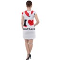 I love natalie Drawstring Hooded Dress View2