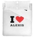 I love alexis Duvet Cover Double Side (Queen Size) View1