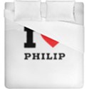 I love philip Duvet Cover (King Size) View1