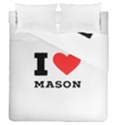 I love mason Duvet Cover Double Side (Queen Size) View2