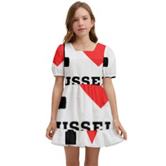 I Love Russell Kids  Short Sleeve Dolly Dress by ilovewhateva