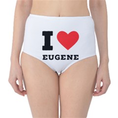 I Love Eugene Classic High-waist Bikini Bottoms by ilovewhateva