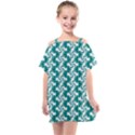 Cute Candy Illustration Pattern For Kids And Kids At Heart Kids  One Piece Chiffon Dress View1