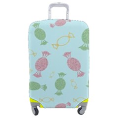 Toffees Candy Sweet Dessert Luggage Cover (medium) by Jancukart