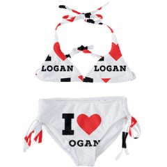 I Love Logan Kids  Classic Bikini Set by ilovewhateva