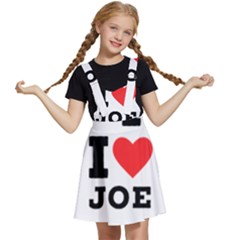 I Love Joe Kids  Apron Dress by ilovewhateva