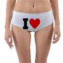 I love Dylan  Reversible Mid-Waist Bikini Bottoms View1