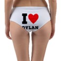 I love Dylan  Reversible Mid-Waist Bikini Bottoms View2