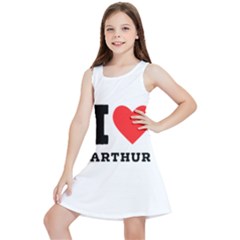 I Love Arthur Kids  Lightweight Sleeveless Dress by ilovewhateva