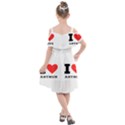 I love arthur Kids  Cut Out Shoulders Chiffon Dress View2