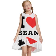 I Love Sean Kids  Frill Swing Dress by ilovewhateva