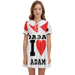 I Love Adam  Kids  Sweet Collar Dress by ilovewhateva