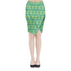 Leaf - 04 Midi Wrap Pencil Skirt by nateshop