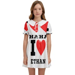 I Love Ethan Kids  Sweet Collar Dress by ilovewhateva