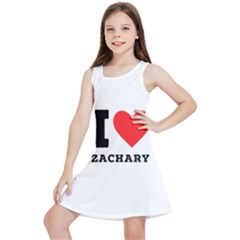 I Love Zachary Kids  Lightweight Sleeveless Dress by ilovewhateva