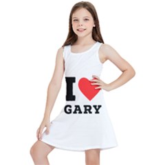 I Love Gary Kids  Lightweight Sleeveless Dress by ilovewhateva