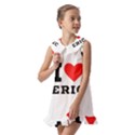 I love eric Kids  Pilgrim Collar Ruffle Hem Dress View2