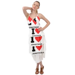 I Love Jonathan Layered Bottom Dress by ilovewhateva