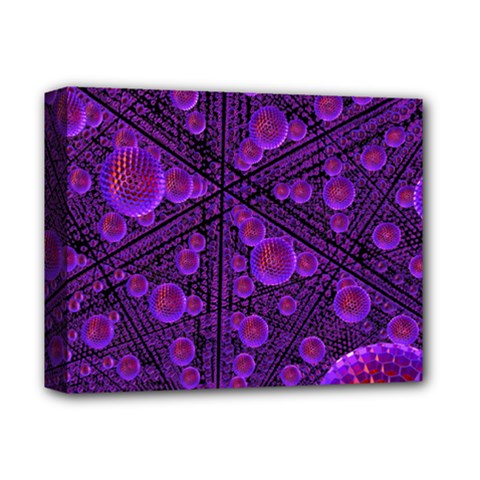 Spheres-combs-structure-regulation Deluxe Canvas 14  X 11  (stretched) by Simbadda