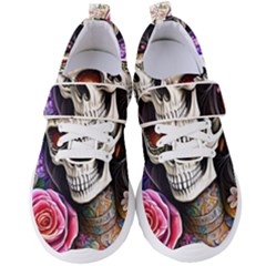 Sugar Skull Women s Velcro Strap Shoes by GardenOfOphir