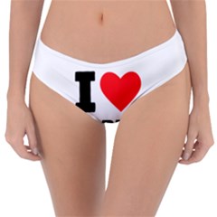 I Love Larry Reversible Classic Bikini Bottoms by ilovewhateva