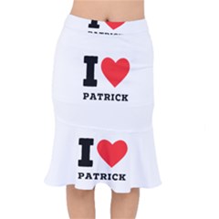 I Love Patrick  Short Mermaid Skirt by ilovewhateva