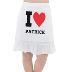 I Love Patrick  Fishtail Chiffon Skirt by ilovewhateva