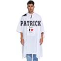 I love Patrick  Men s Hooded Rain Ponchos View1