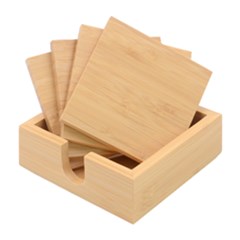 Background-102 Bamboo Coaster Set by nateshop