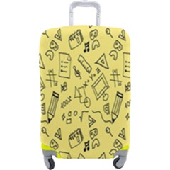 Back-to-school Luggage Cover (large) by nateshop