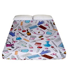 Medical Fitted Sheet (king Size) by SychEva