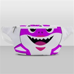 Purple Shark Fish Waist Bag  by Semog4